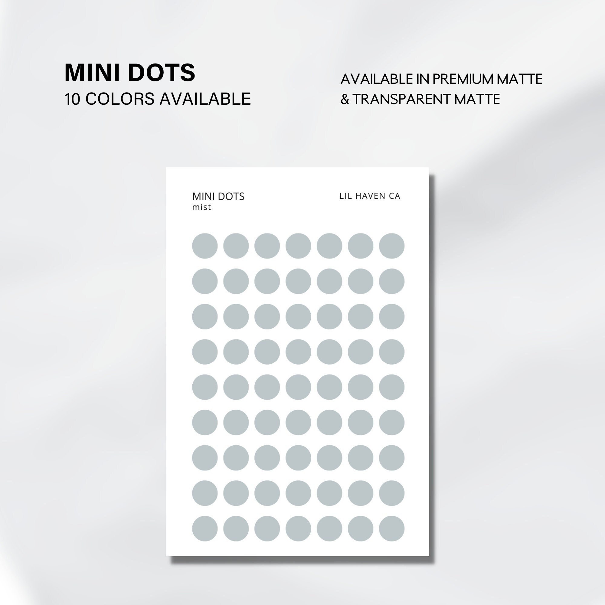 Sticker „Mini Dots“