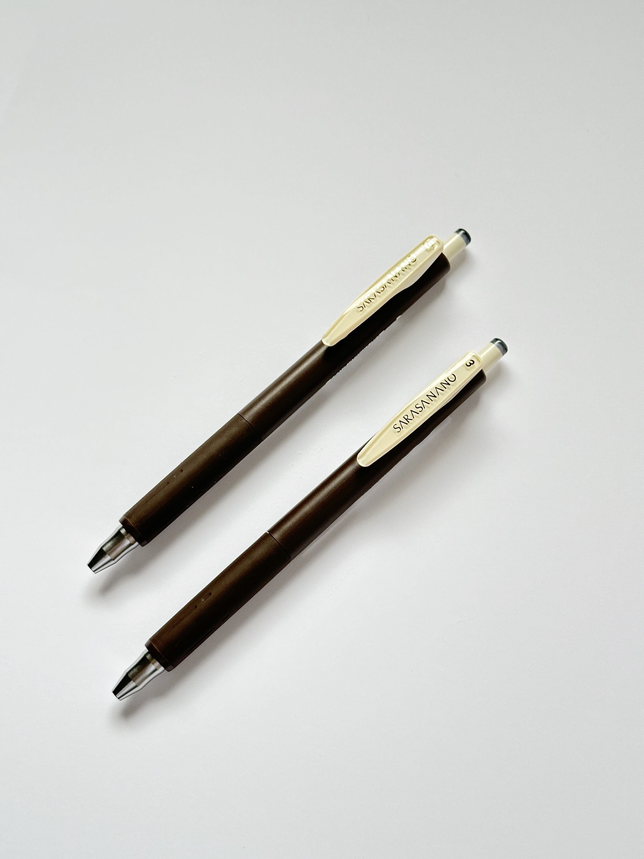 ZEBRA SARASA NANO 0.3mm | Brown Gray Sarasa Gel Pen, Sarasa Nano Brown Gray Gel Pen, Zebra Sarasanano Brown Grey Ink