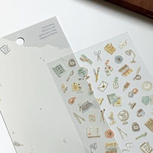 VAGUE D'ESPRIT Vie quotidienne - Stickers vie quotidienne, Stickers vague d'esprit mignon, autocollants pour agenda, Stickers de journal, papeterie Japon