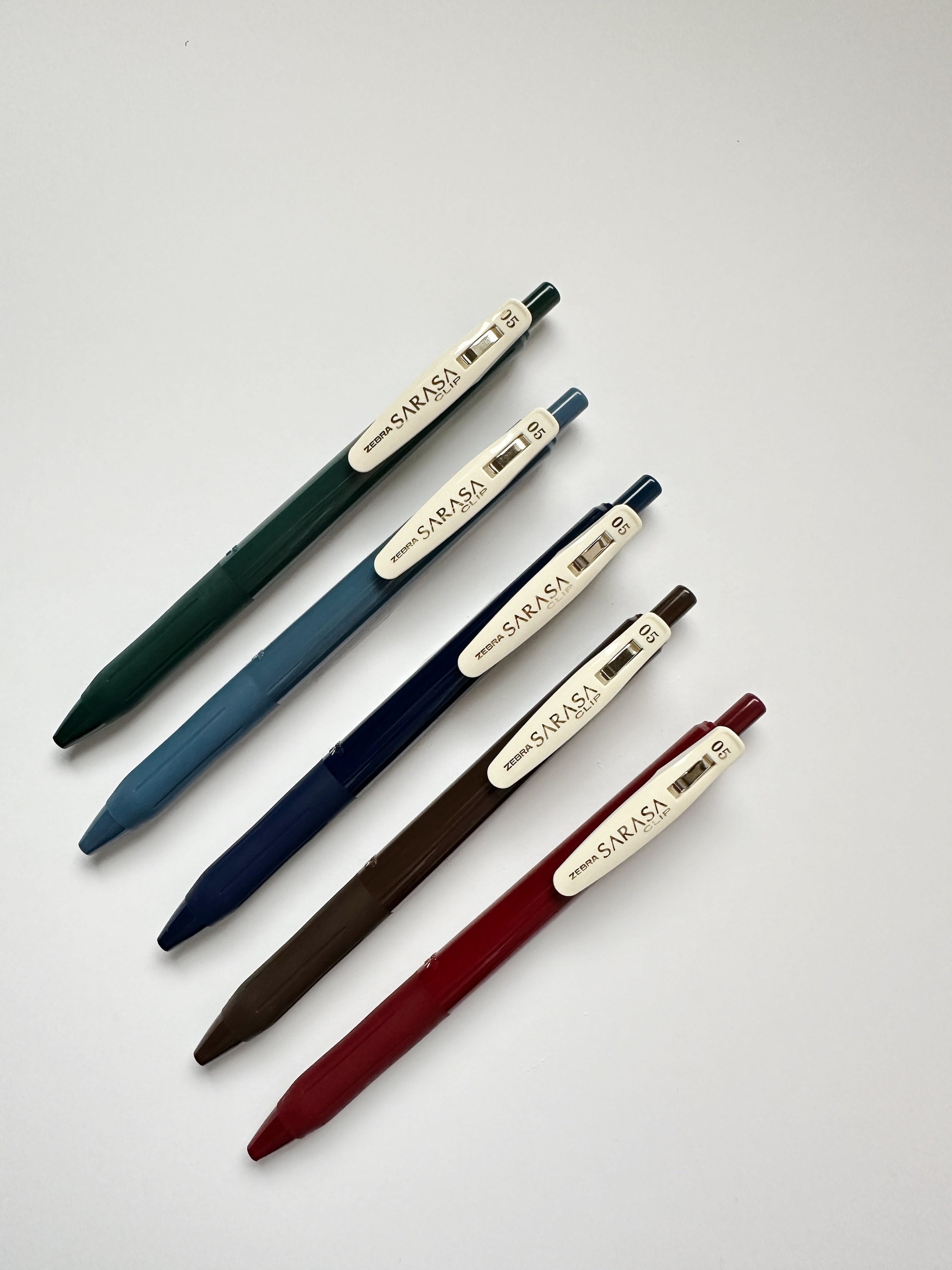 SarasA ZEBRA VINTAGE SARASA Set No. 02 | Sarasa Vintage Color 0.5 Mm