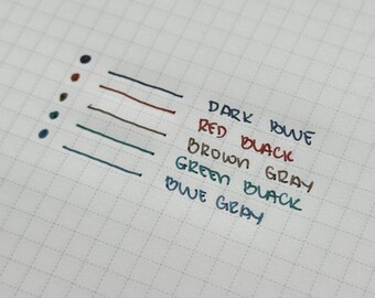 ZEBRA VINTAGE SARASA Set No. 02 | Sarasa Vintage Color 0.5 Mm