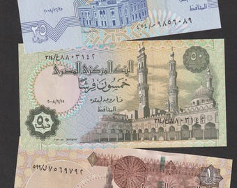 エジプト紙幣 1エジプトポンド 未流通状態 本物 コレクターズマネー