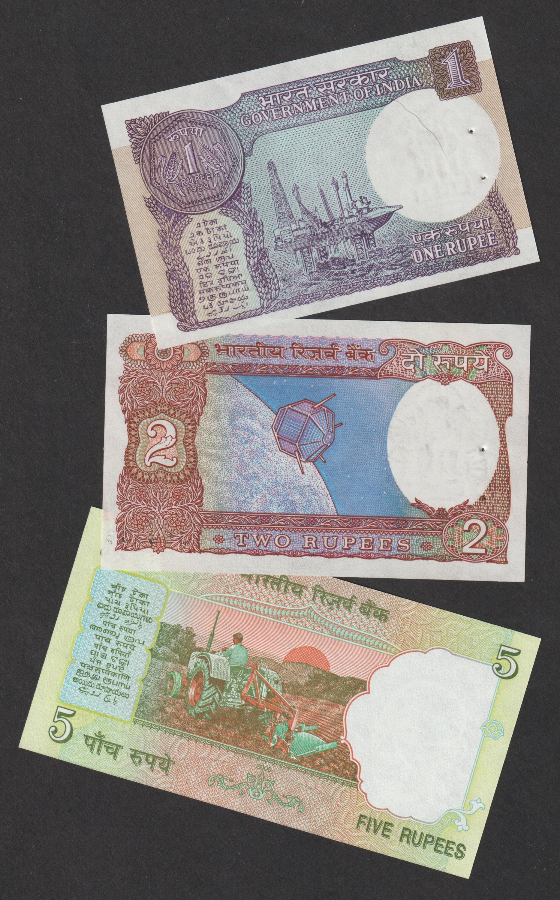 インド旧紙幣　ルビ―　まとめ売り　新品未使用　16枚　コレクターズアイテム インド旧紙幣 ルビ― まとめ売り 新品未使用 16枚 コレクターズアイテム
