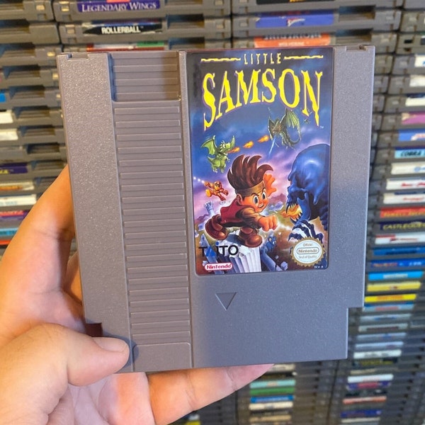 Little Samson Game Cart for Nintendo NES FC 72 Pins 8 Bit NTSC Console