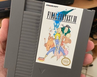 Final Fantasy 7 Game Cartridge for Nintendo NES FC 8 Bit NTSC Usa Console