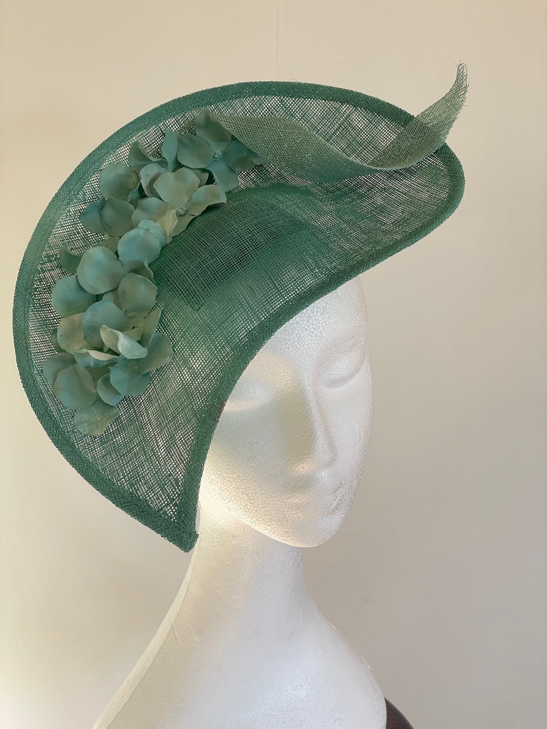 Sage Green Fascinator Headpiece for Weddings and Race Days Etsy