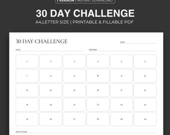 Seguimiento del reto de 30 días: Establecimiento de metas y formación de hábitos (Descargar PDF)