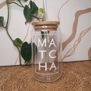 Personalized glass | | Matcha