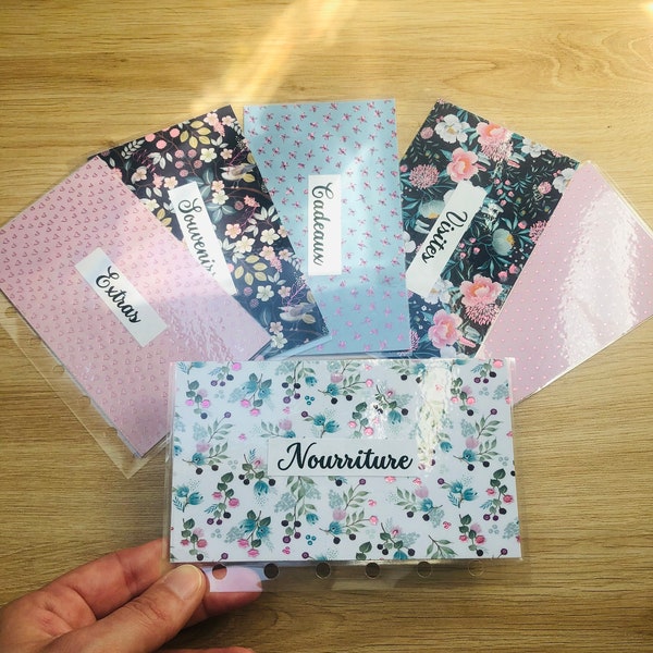 Lot de 6 enveloppes Pour classeur A7