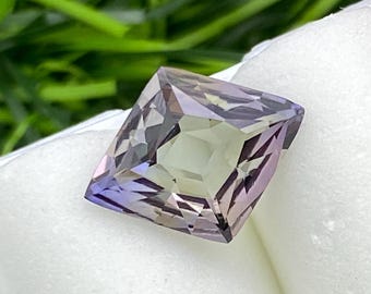 Rare peach Pink Colour Natural Tanzanite 11x9 mm Fancy Cut Gemstone | 2.00 Cts  | Zoisite Tanzanite #L518