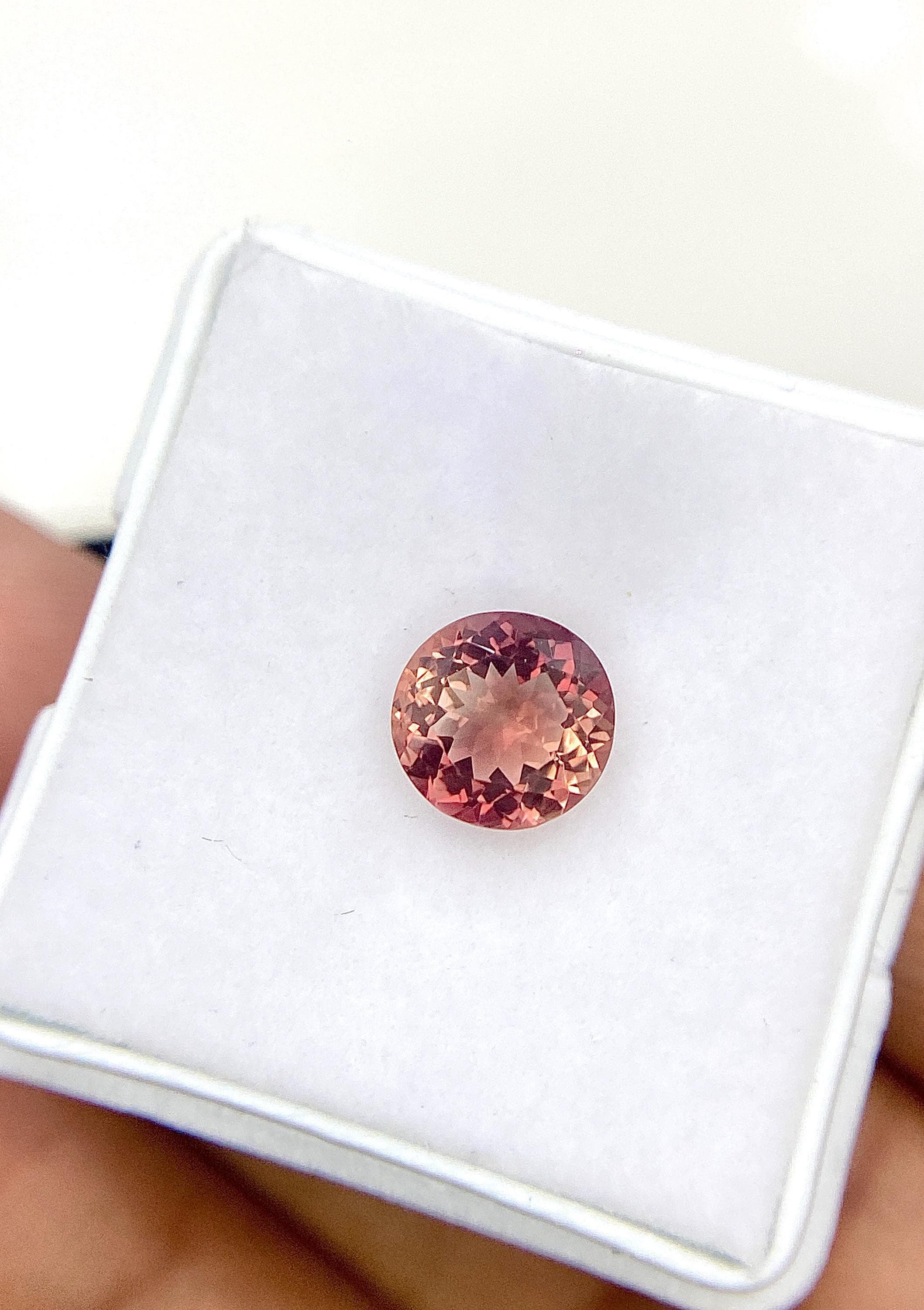 Natural Andesine Oregon Sunstone from America, Finest Quality 7 mm, Oval Cut Faceted Loose Gemstone Weight-1.14 Cts, mm, B36.45