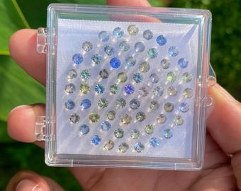 Natural Tanzanite Lot in Wholesale  . Rare Selective pieces all . Weight-10.98 Cts, Size-3.5 mm  , Zoisite tanzanite, #S42