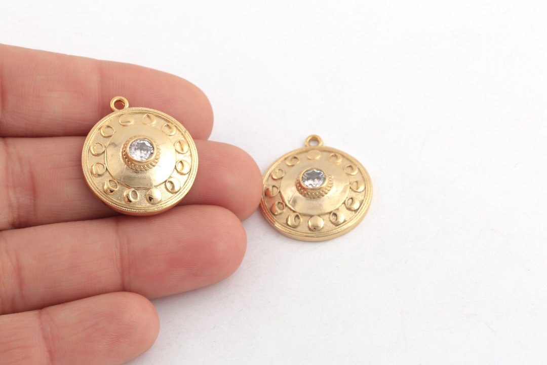 Bag Medallion Round Front