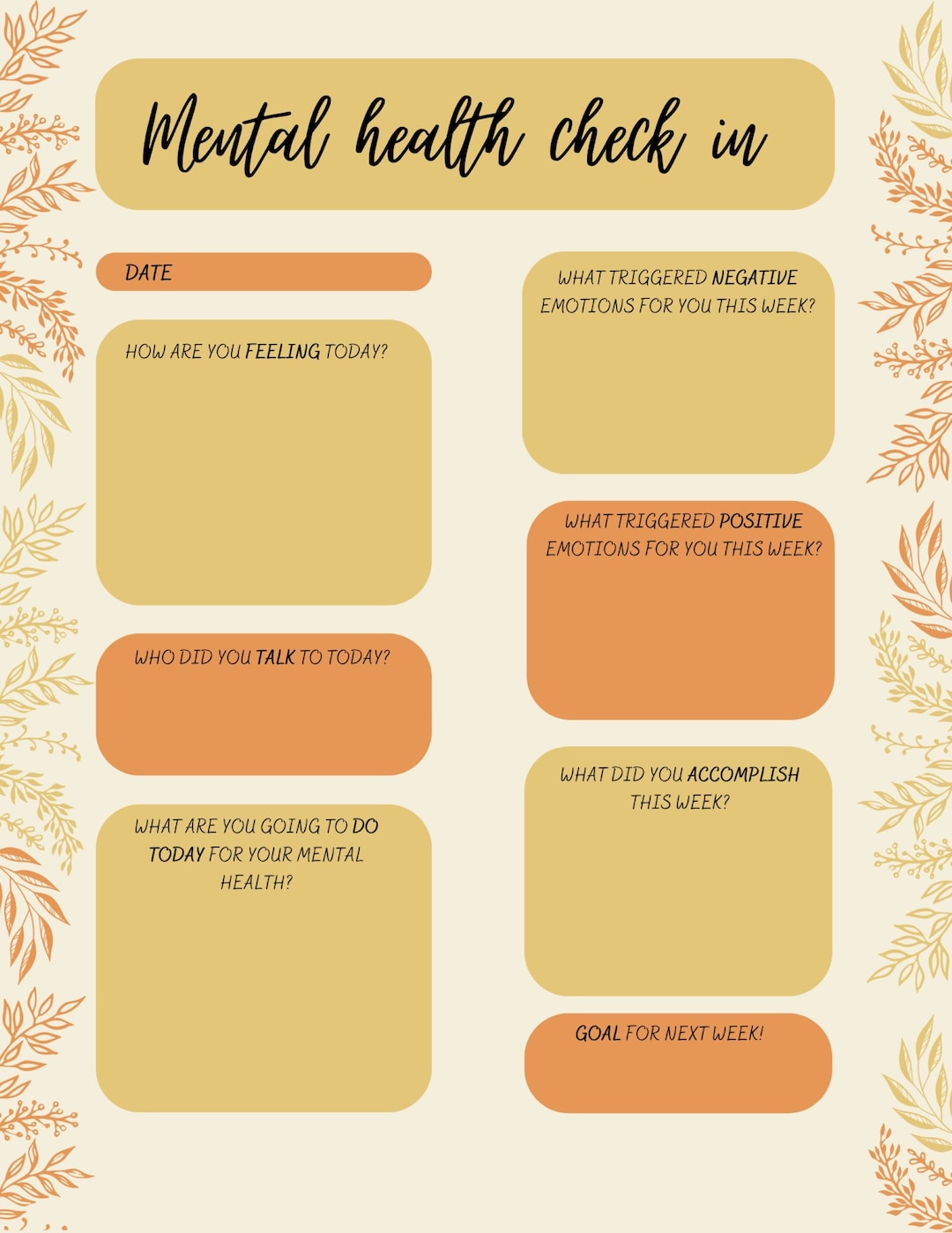 Mental Health Check In Sheet Etsy mental-health-check-in-sheet-etsy