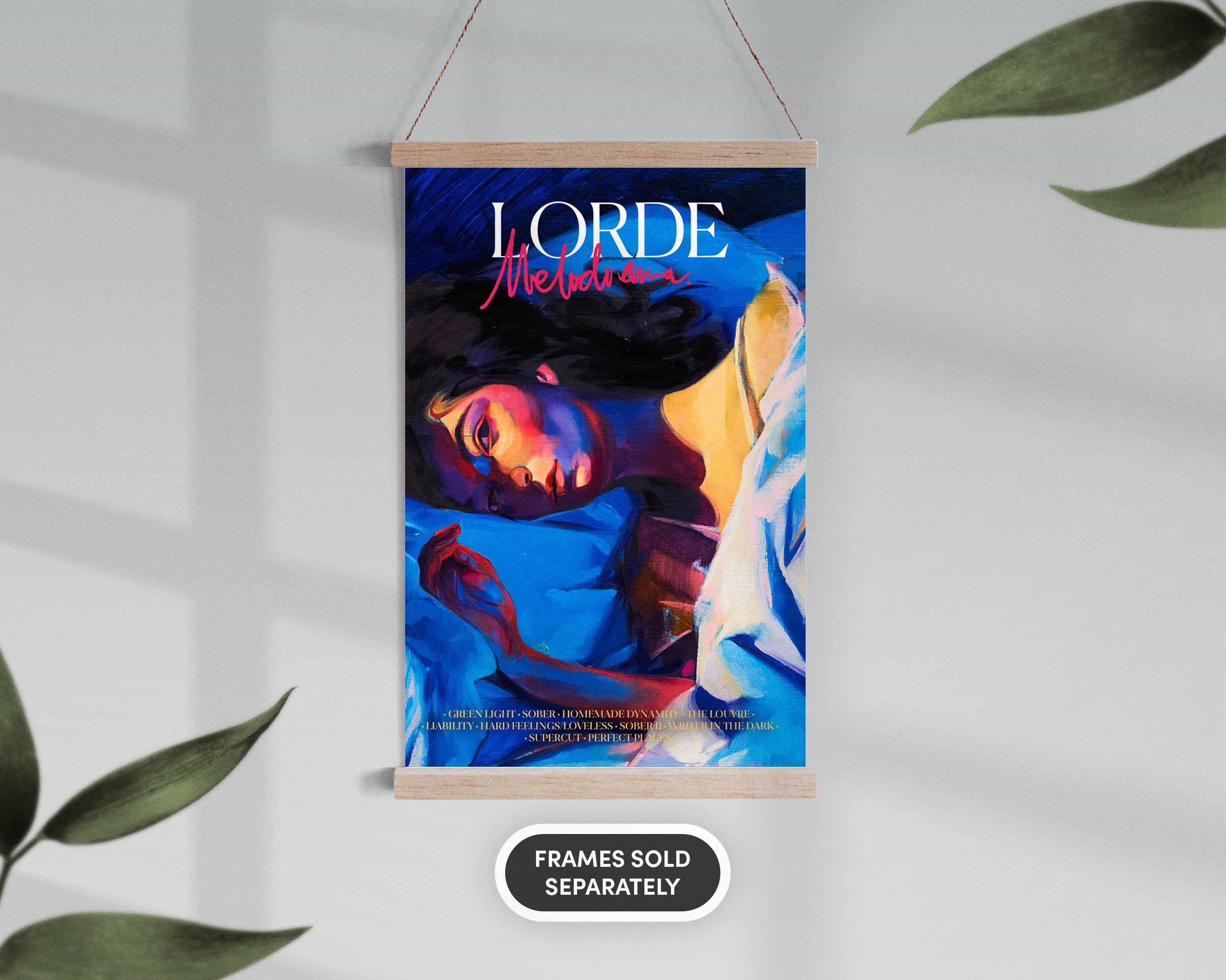 Lorde - Melodrama  Album Cover Poster