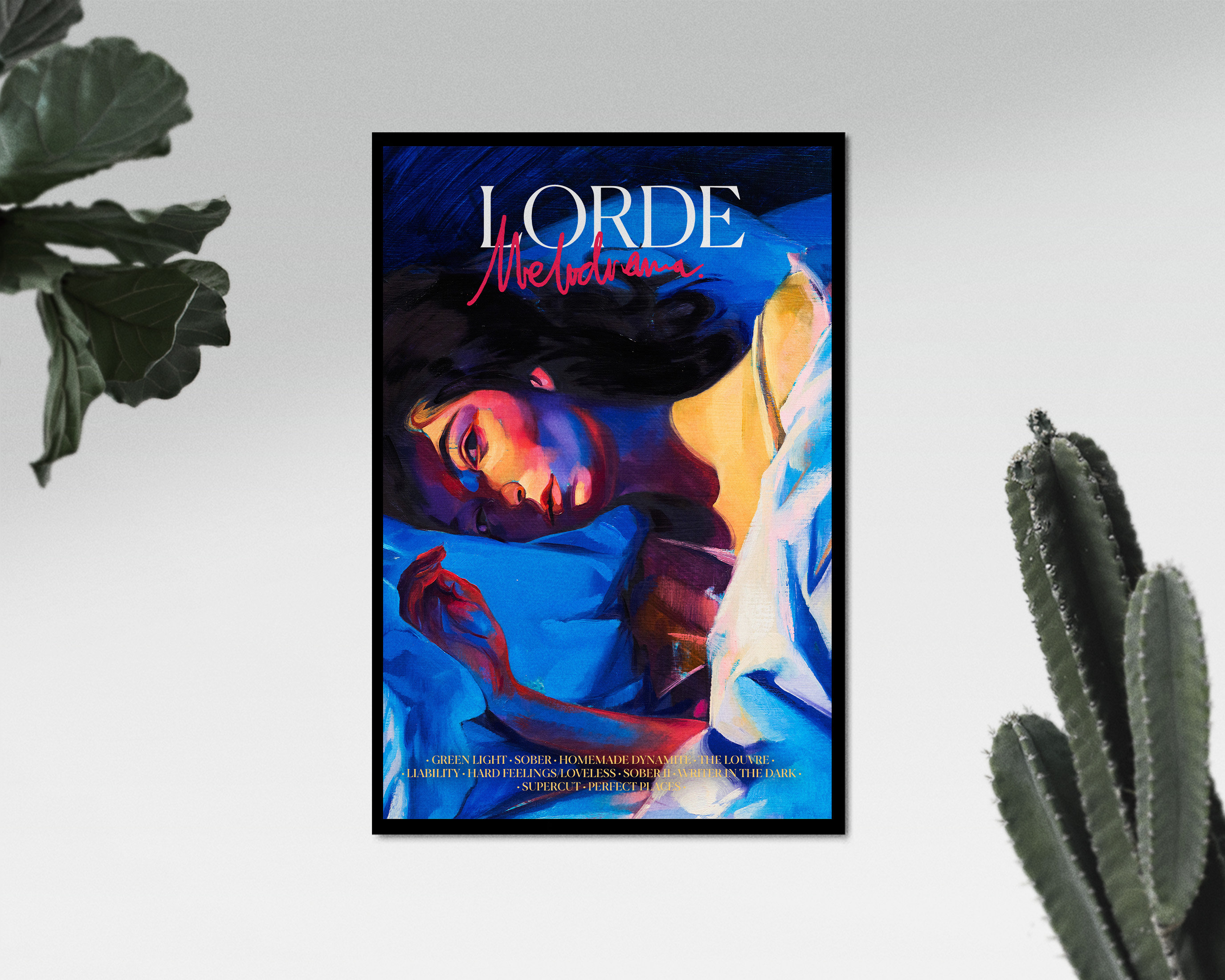 Lorde - Melodrama  Album Cover Poster