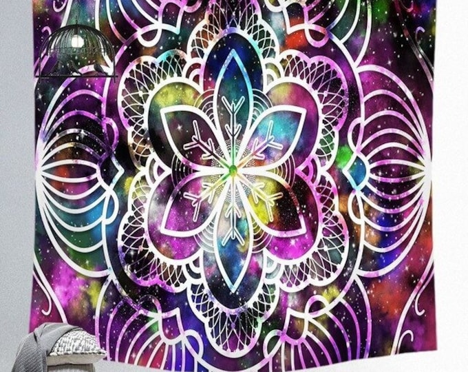 Tenture Murale Mandala | Décoration Tapisserie Yoga