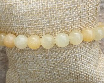 Bracciale in Argento 925 e Pietra Semi Preziosa - Diaspro Leopardo 8mm - Italia