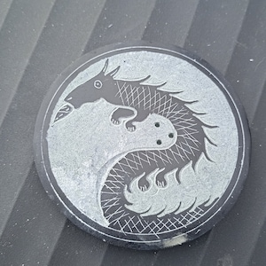 Dragon Incense Holder in Saponite Stone