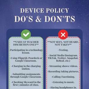Device Policy Poster