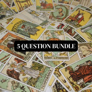 question bundle | 5 queries | in-depth tarot reading