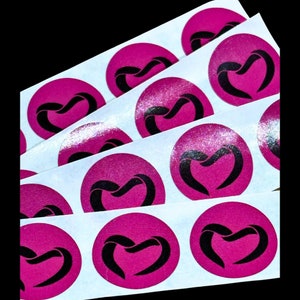 Stickers coeurs à gratter - Amusants et uniques pour les fêtes, les cadeaux et les travaux manuels