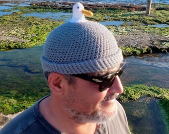 Fisherman Beanie Men Summer Cotton Breathable Skull Cap Docker Hat