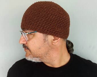 Docker Beanie Hat Fisherman Cotton Breathable Skull Cap for Men