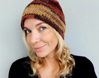 Slouchy Beanie Unisex Fisherman Rolled Hat