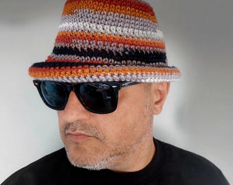 Crochet Bucket Hat for Men by BudanovaDezign