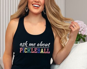 Pickleball Tank Top For Women, Pickleball League Tshirt, Pickleball Team Shirt, Pickleball Cruise Shirt, Womens Pickleball Shirt, Gifts