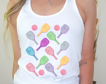 Pickleball Tank Top For Women, Pickleball League Tshirt, Pickleball Team Shirt, Pickleball Gifts, Womens Pickleball Shirt, Pickleball Shirt