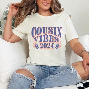 Cousins Shirt For Family Reunion, 2024 Shirt For Cousins, Cousins Cruise Shirts, Matching Cousin Shirt For Easter, Cousin Crew T-Shirt,Retro
