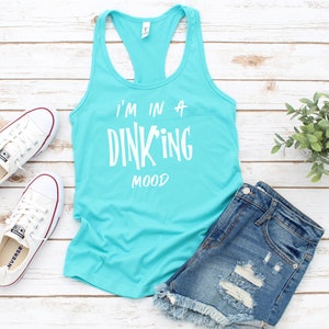 Womens Pickleball Tank Top Pickleball Funny Saying Women&#39;s Racerback Tank Top Pickleball Dink Tshirt Pickleball Accessories Pickleball Shirt