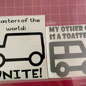 Scion Soul Element Cube Toaster car auto decal