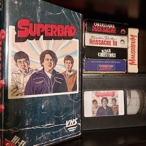 Superbad Artpiece VHS
