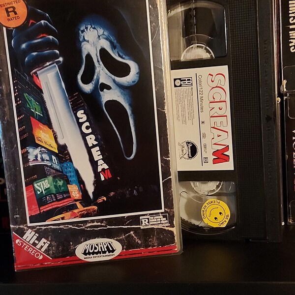 Scream 6 Artpiece VHS