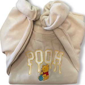 Winnie the Pooh Embroidered Sweatshirt Childhood Crewneck - Etsy