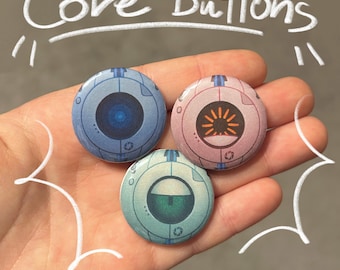 Personality Cores Pinback Buttons