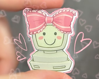 Cutesy Edgar sticker