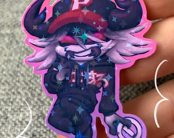 Holographic pest sticker