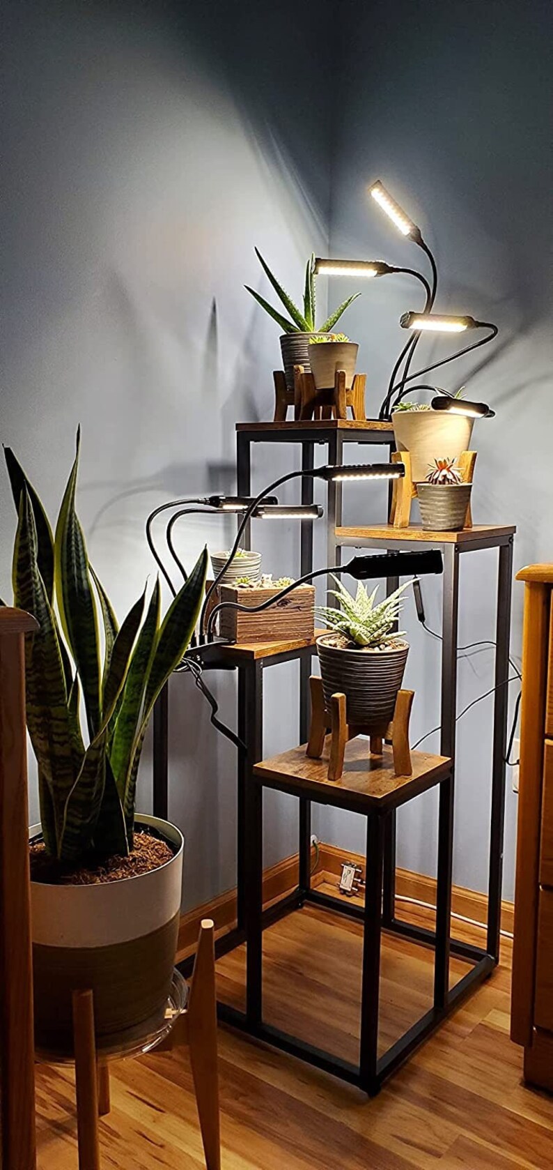 Sturdy Tall Plant Stand Indoor4 Tier Plant Shelf Flower Etsy
