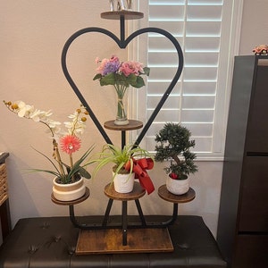 Sturdy Tall Plant Stand Indoor,3 Tier Plant Shelf Flower Stand, only at Lanternbeauty