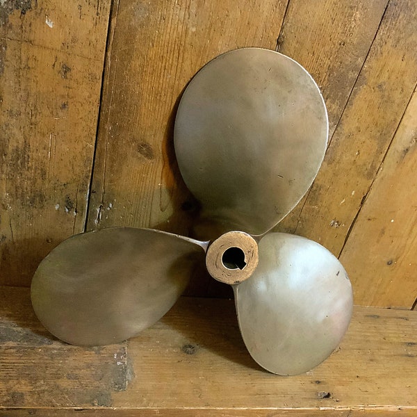 Brass Boat Propeller Etsy