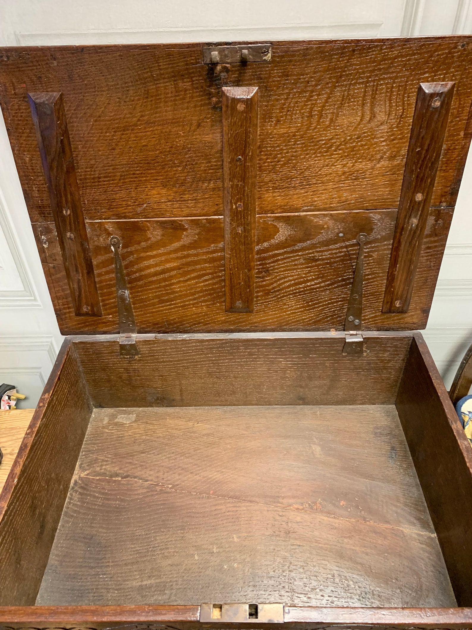 English Antique Wooden Bibble Box - Etsy