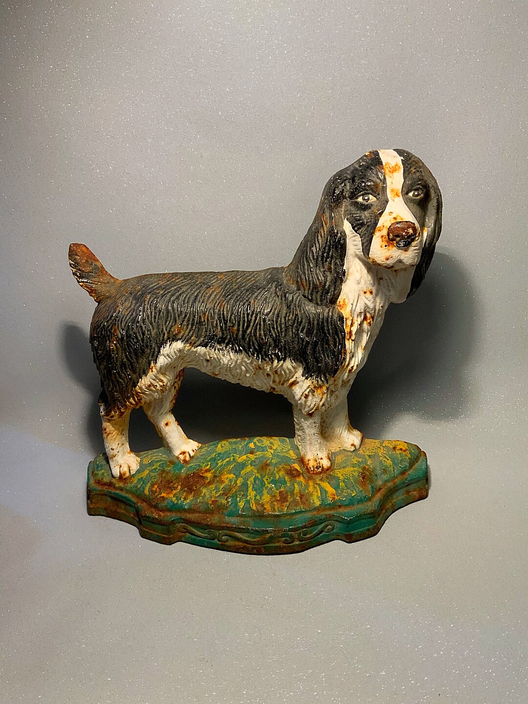 A Super Antique Dog Door Stop Etsy