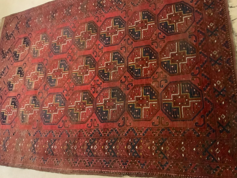 Antiker afghanischer Teppich Bild 1