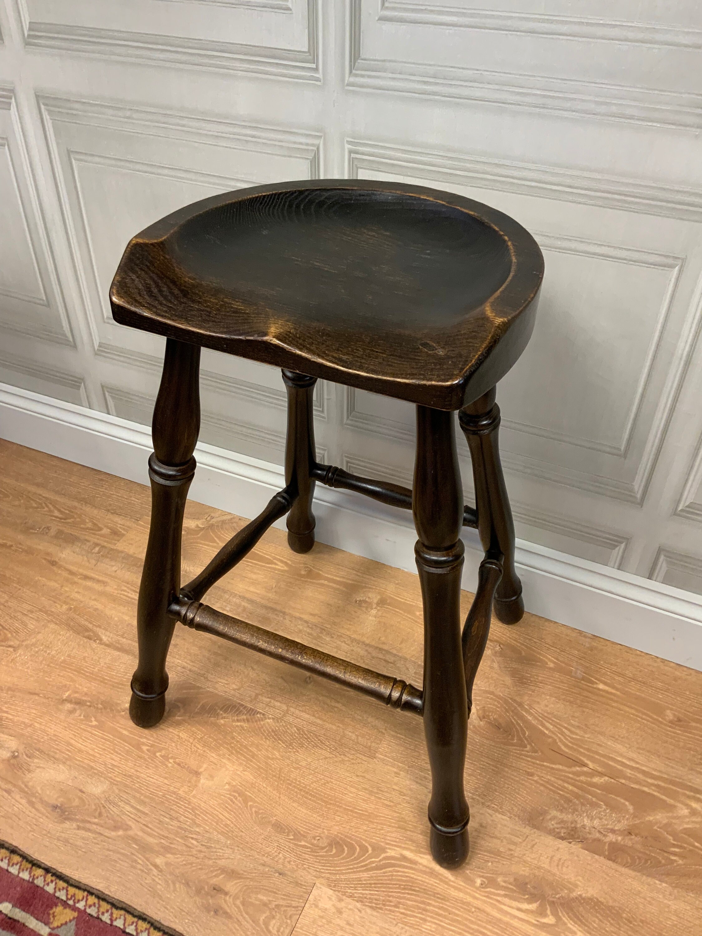 Antique Shoe Shine Stool - Etsy