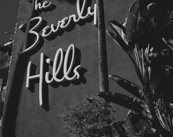 Beverly Hills Hotel digital Print (4:5 Print Ratio)