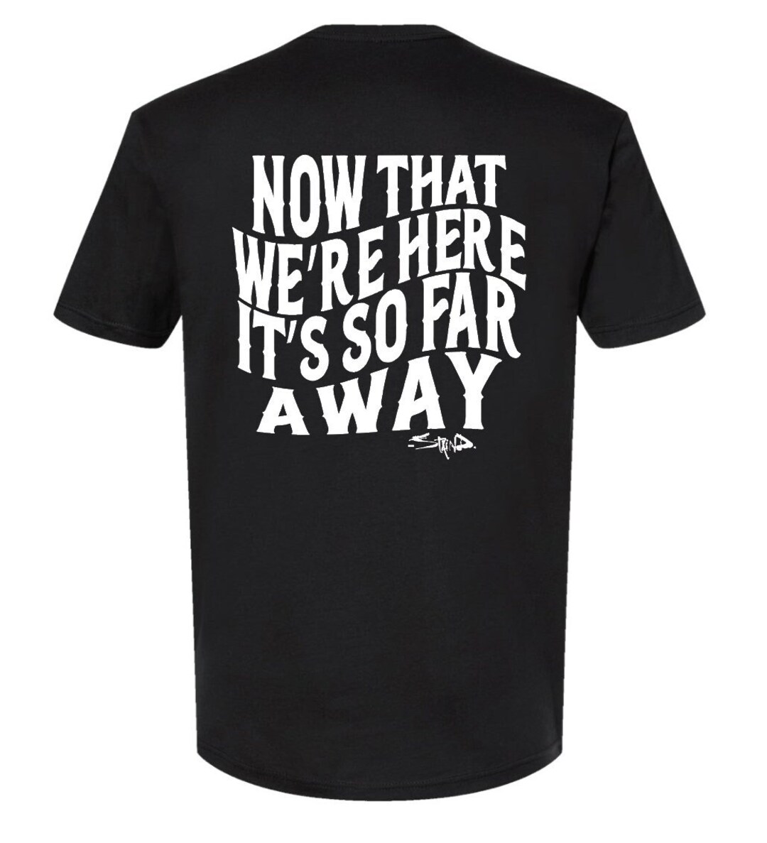 Staind so Far Away Tshirt Song Quote Lyric Tee Aaron Lewis Band Merch
